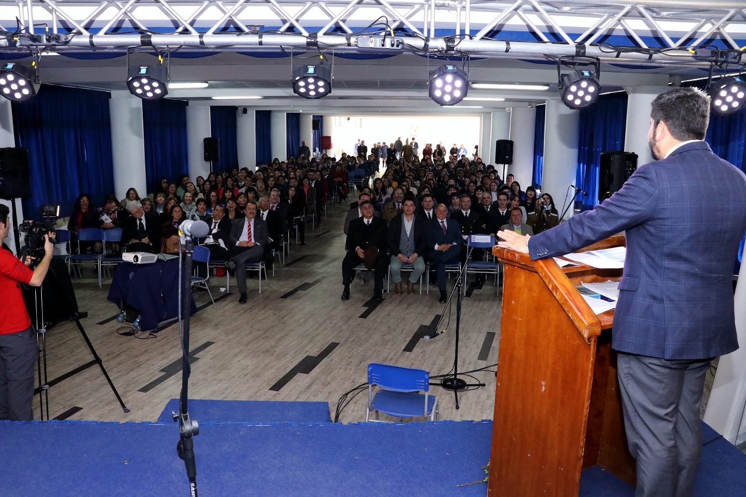 Liceo Almirante Pedro Espina Ritchie conmemoró aniversario N° 114
