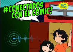 Libro Conectados con el Comic: Terremotos y Tsunamis