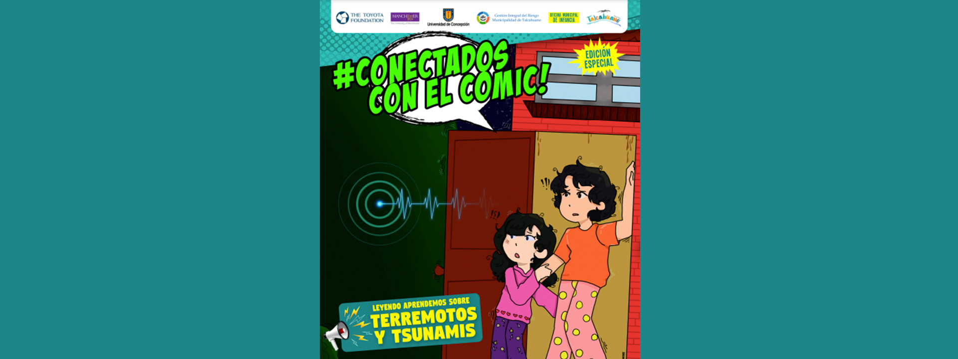 Lanzamiento Libro Comics: Terremotos y Tsunamis