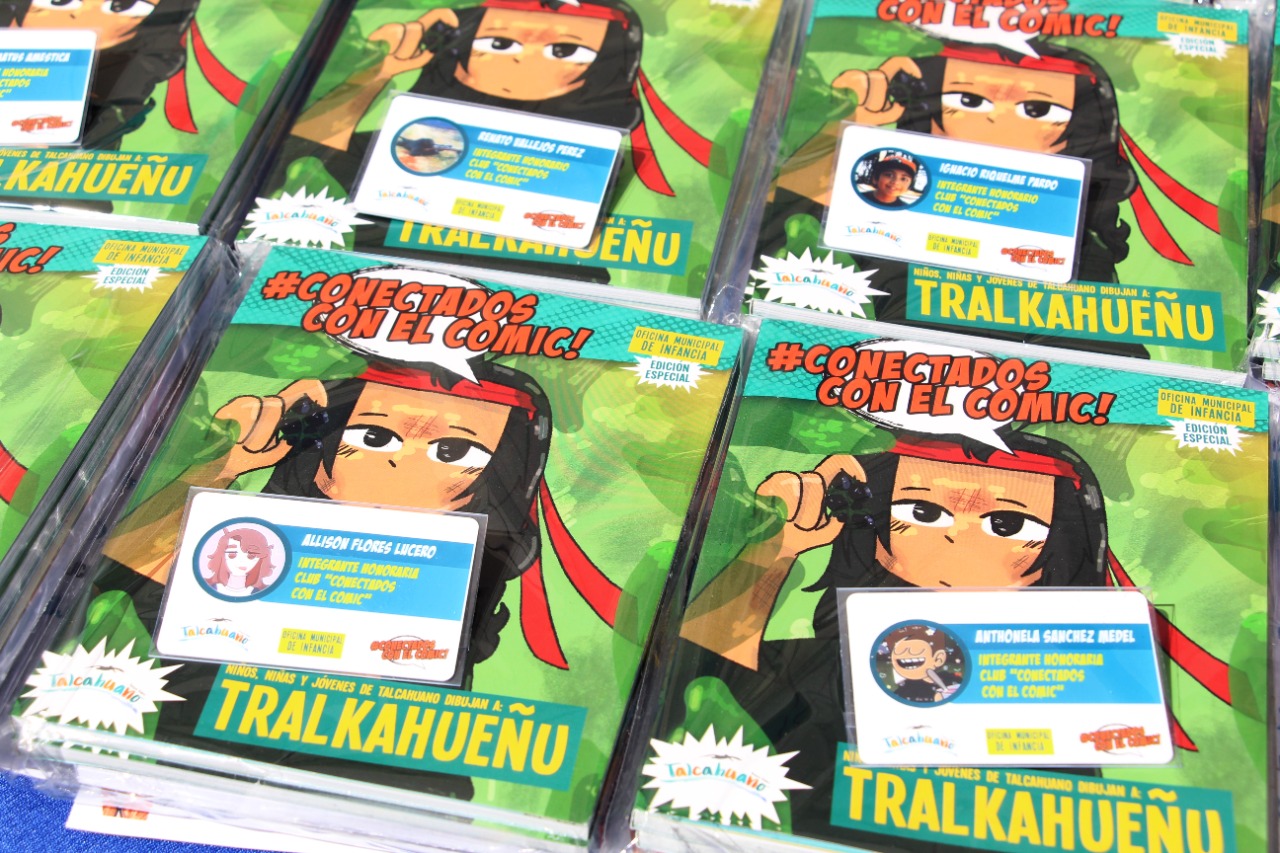 Talcahuano lanzó libro de cómics basado en la vida de Tralcahueñu