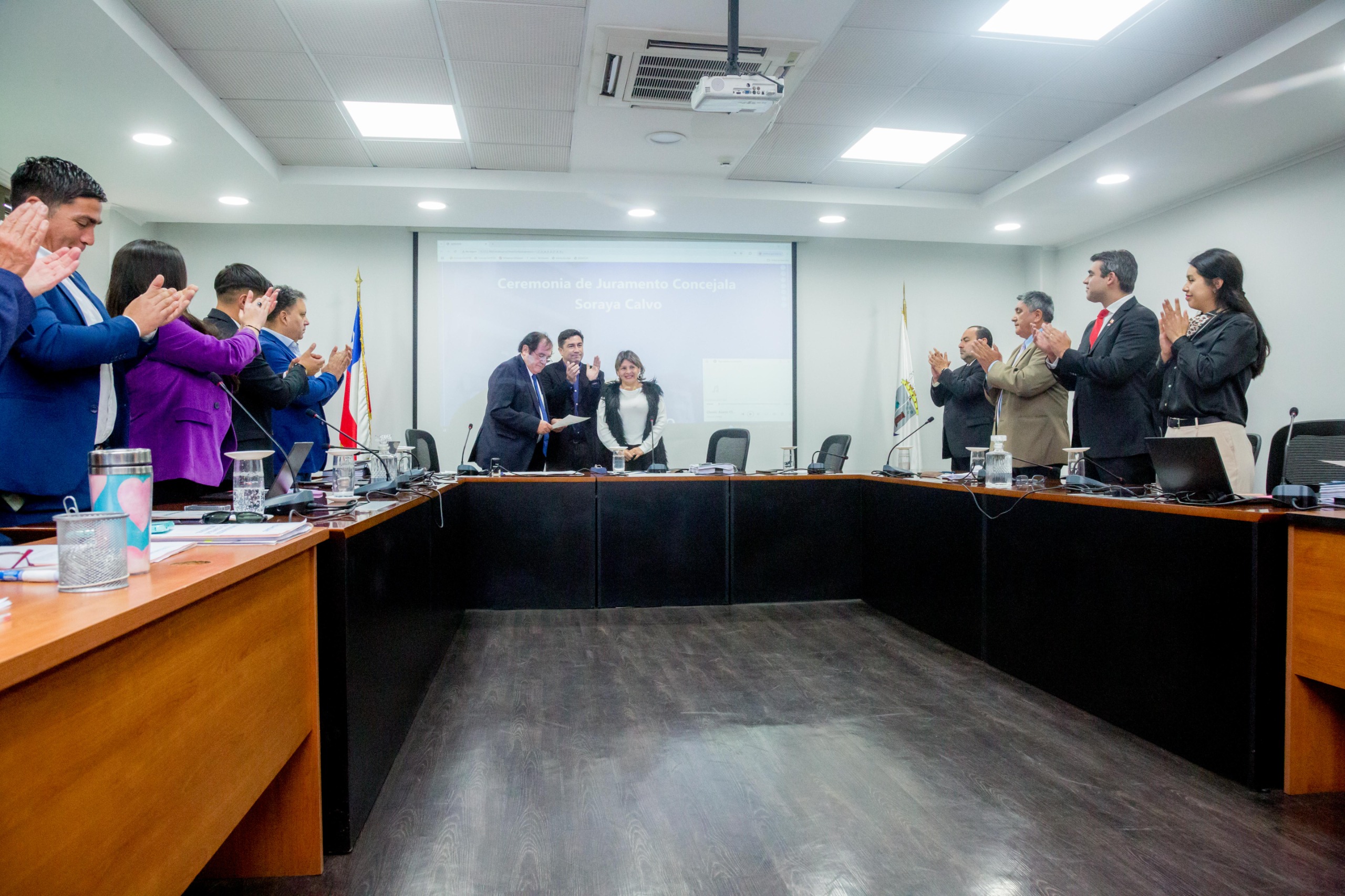Soraya Calvo jura como nueva concejala de Talcahuano