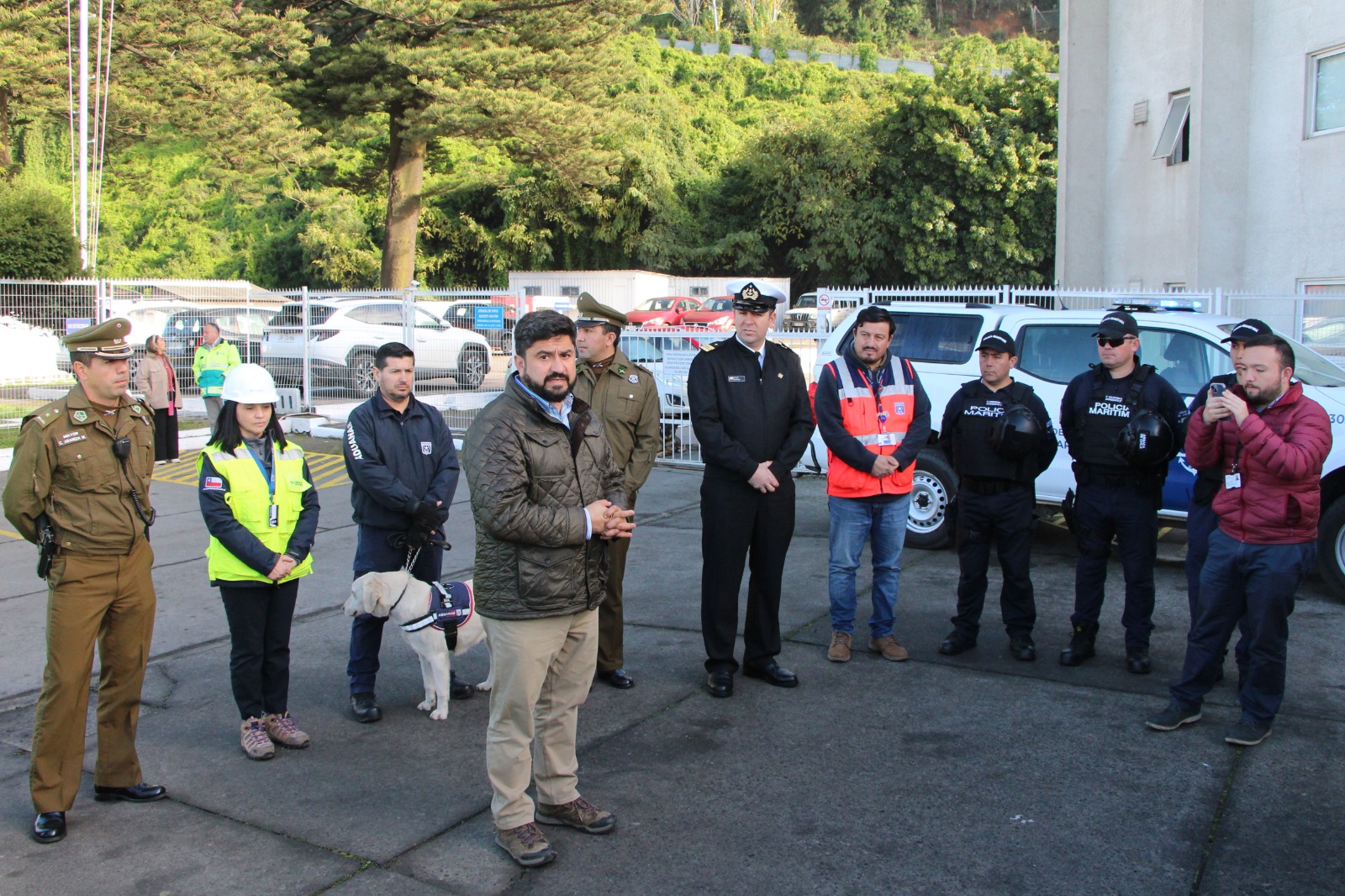 Realizan amplia fiscalización a transporte de carga en Puerto San Vicente