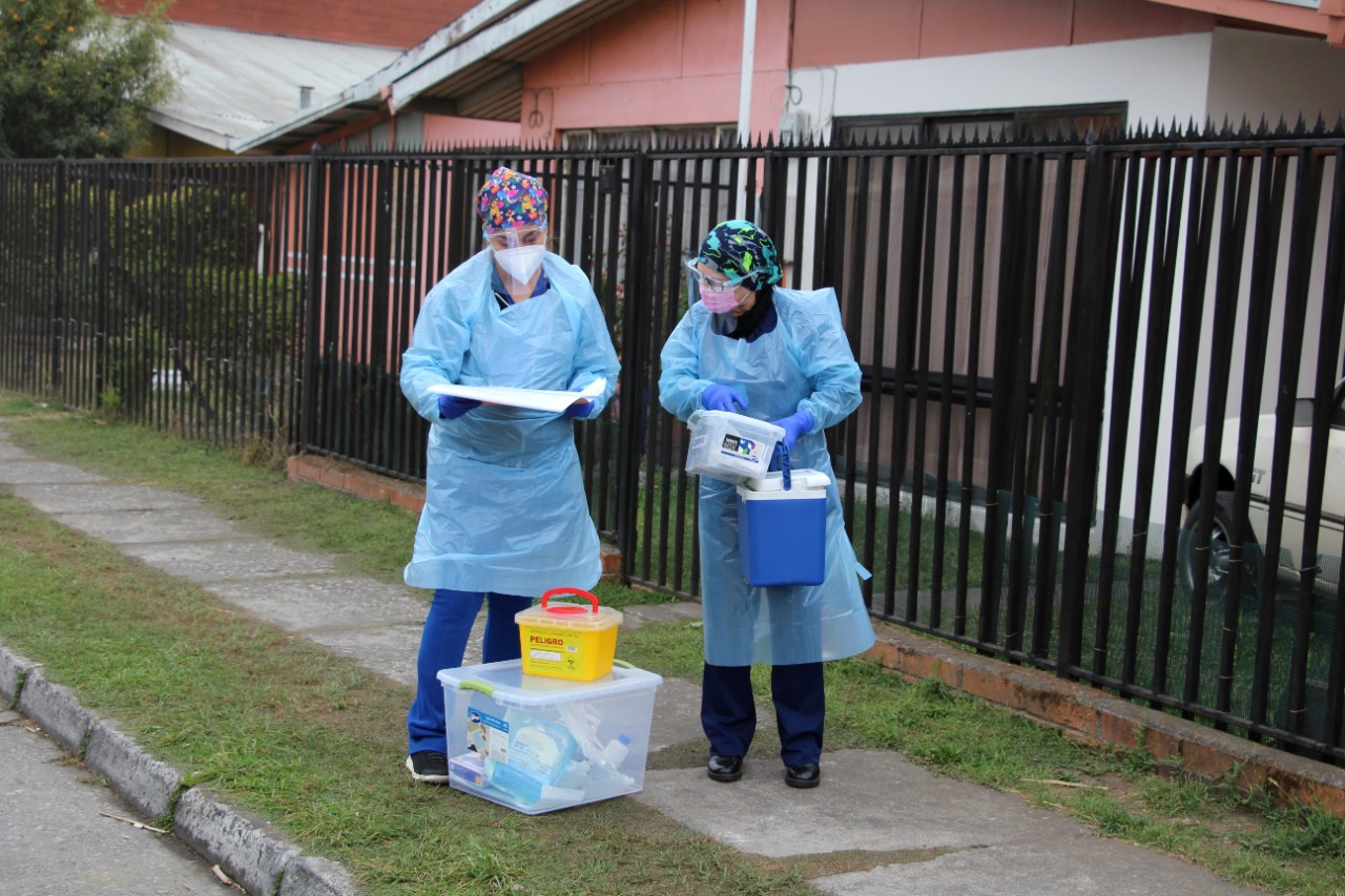 Talcahuano comienza campaña contra la influenza con vacunación a domicilio