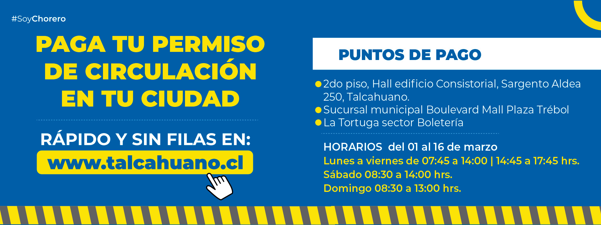 Puntos de Pago del Permiso de Circulación