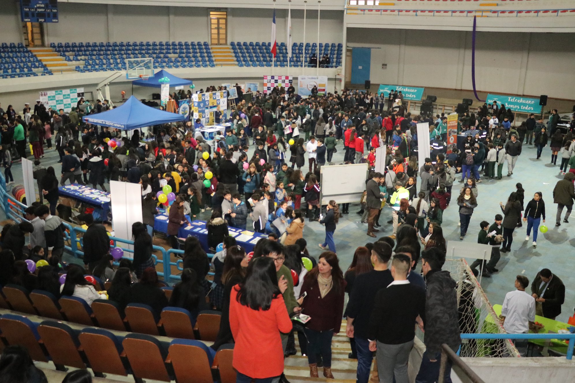 Quinta versión: Estudiantes de Talcahuano participaron de una nueva feria Preventiva