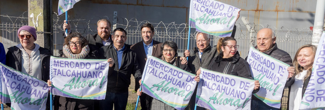 Municipalidad de Talcahuano y Gore firman convenio de traspaso de recursos para reconstruir Mercado